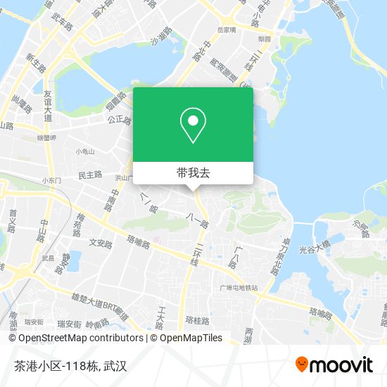 茶港小区-118栋地图