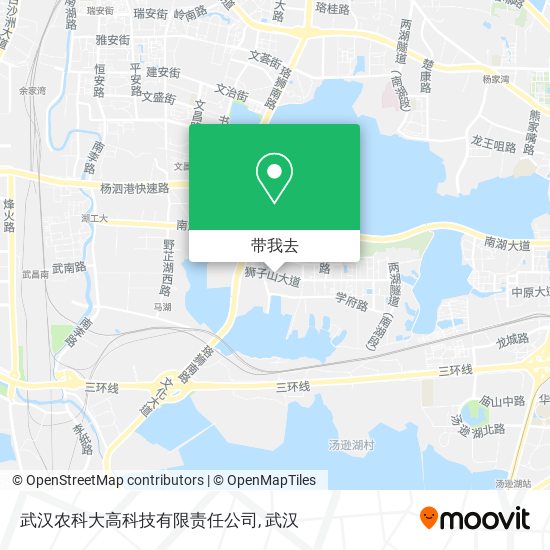 武汉农科大高科技有限责任公司地图