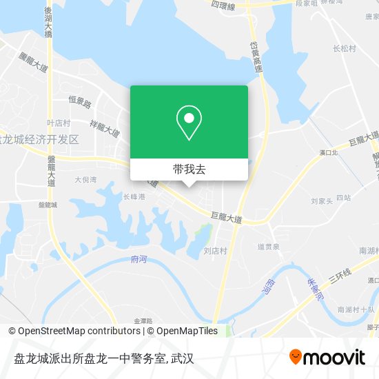 盘龙城派出所盘龙一中警务室地图