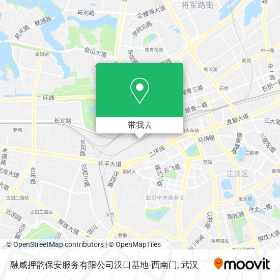 融威押韵保安服务有限公司汉口基地-西南门地图