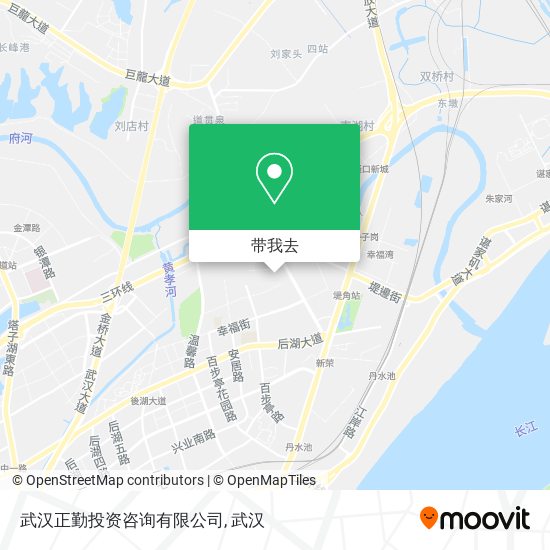 武汉正勤投资咨询有限公司地图