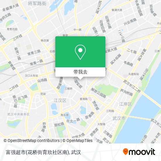 富强超市(花桥街育欣社区南)地图