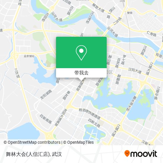 舞林大会(人信汇店)地图