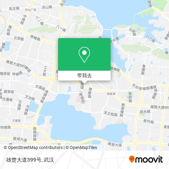 雄楚大道399号地图