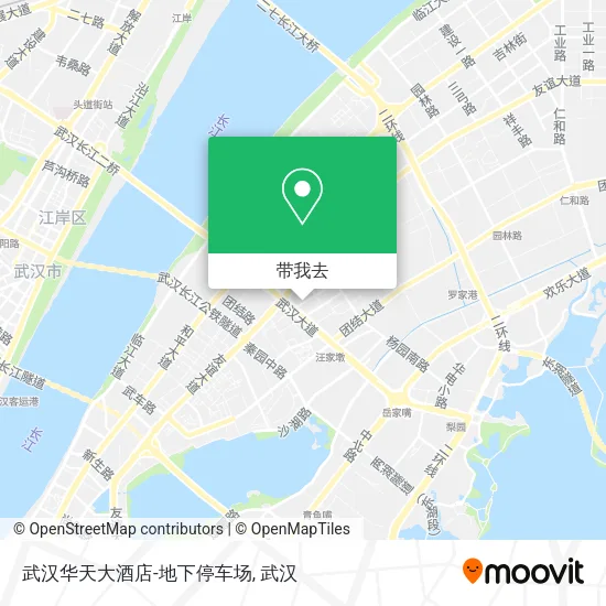 武汉华天大酒店-地下停车场地图