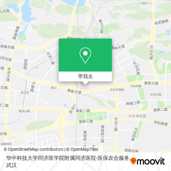 华中科技大学同济医学院附属同济医院-医保农合服务地图