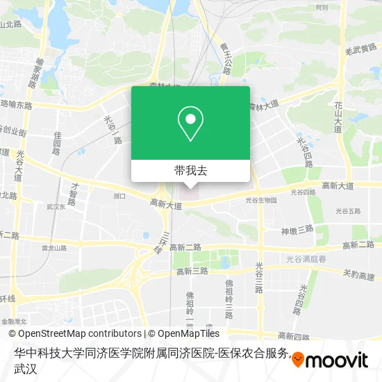 华中科技大学同济医学院附属同济医院-医保农合服务地图