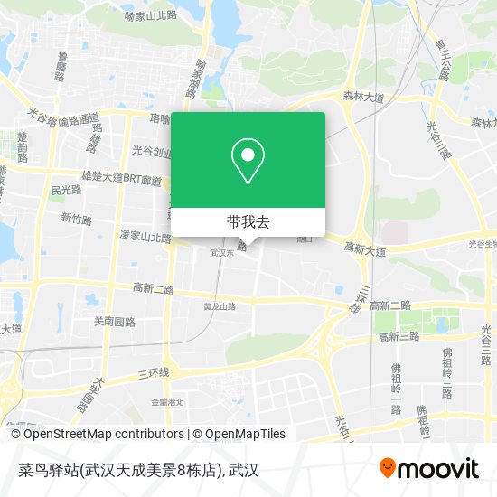 菜鸟驿站(武汉天成美景8栋店)地图
