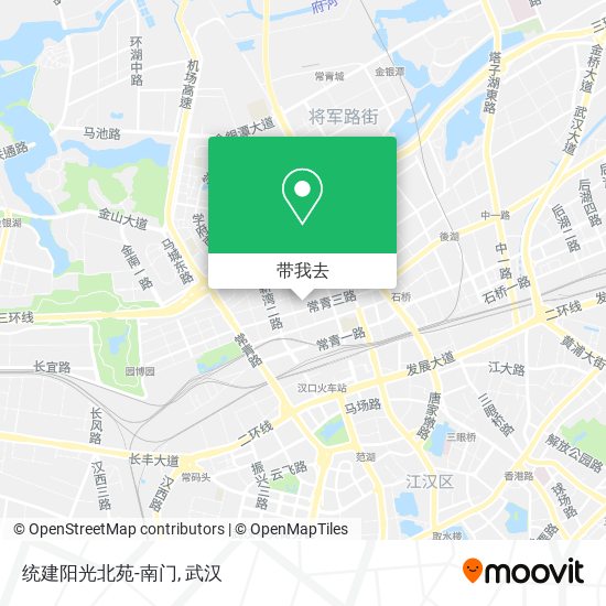 统建阳光北苑-南门地图