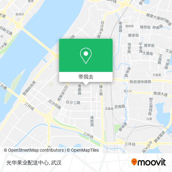 光华果业配送中心地图