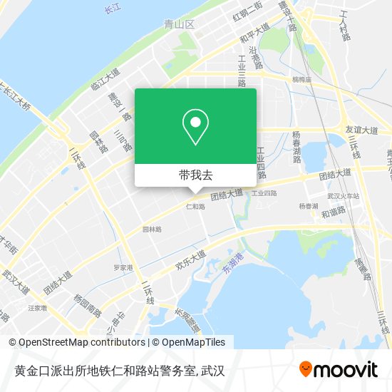 黄金口派出所地铁仁和路站警务室地图