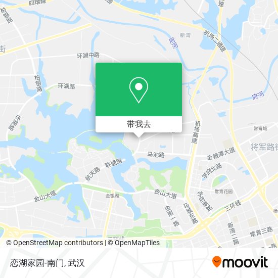 恋湖家园-南门地图