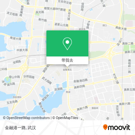 金融港一路地图