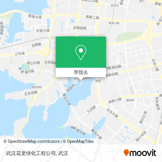 武汉花龙绿化工程公司地图