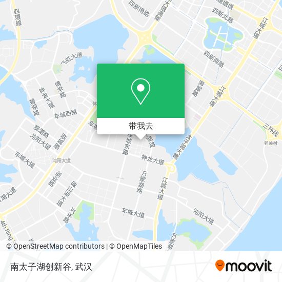 南太子湖创新谷地图