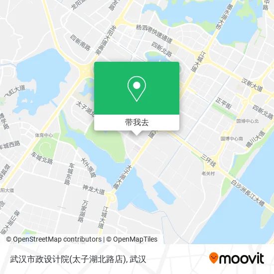 武汉市政设计院(太子湖北路店)地图