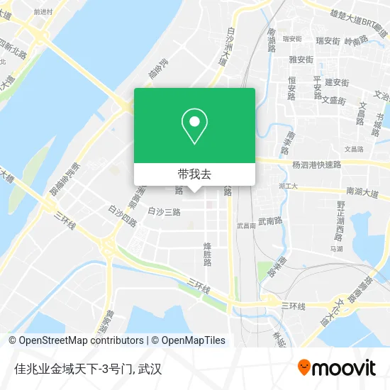 佳兆业金域天下-3号门地图