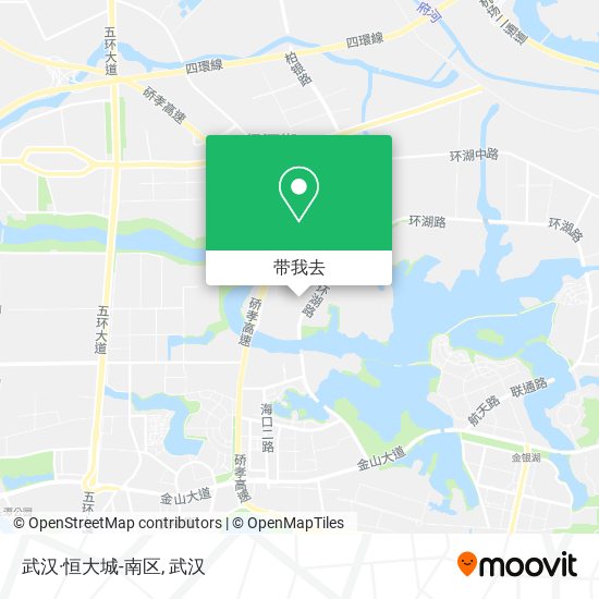 武汉·恒大城-南区地图