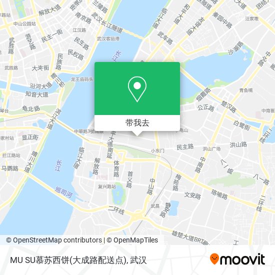 MU SU慕苏西饼(大成路配送点)地图
