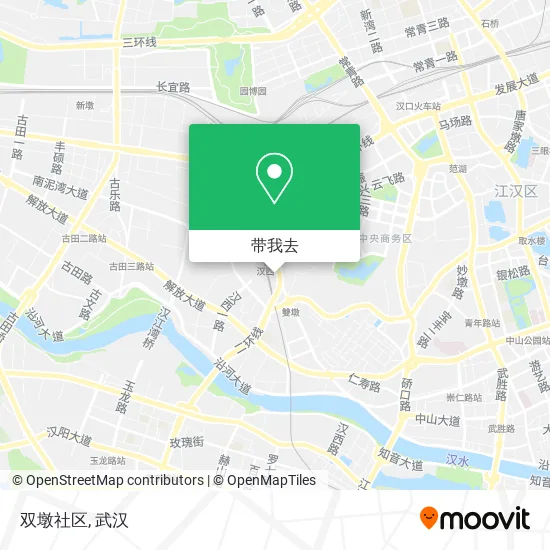 双墩社区地图