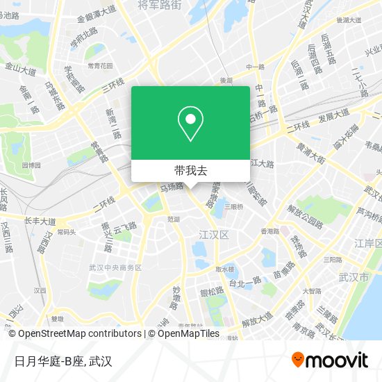 日月华庭-B座地图