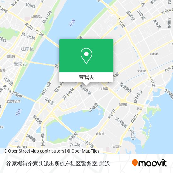 徐家棚街余家头派出所徐东社区警务室地图