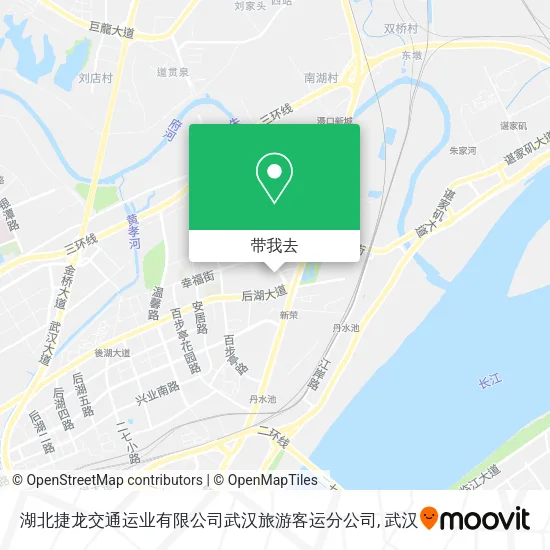 湖北捷龙交通运业有限公司武汉旅游客运分公司地图
