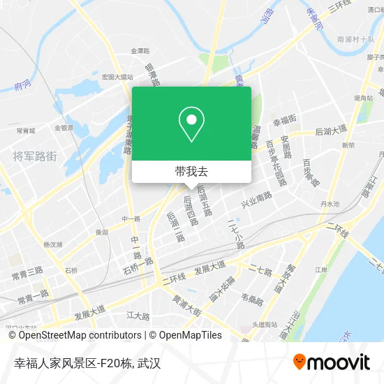 幸福人家风景区-F20栋地图