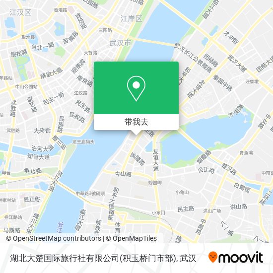 湖北大楚国际旅行社有限公司(积玉桥门市部)地图