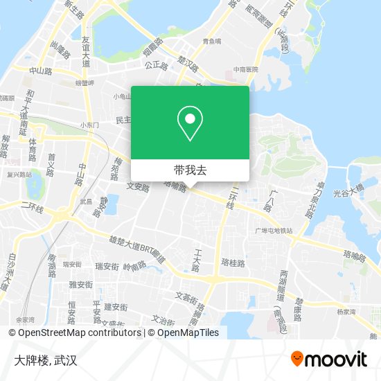 大牌楼地图