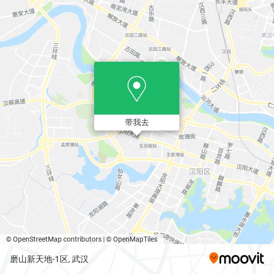 磨山新天地-1区地图