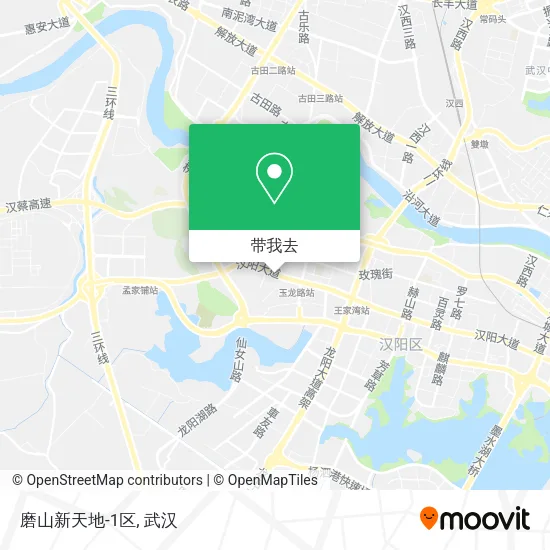 磨山新天地-1区地图
