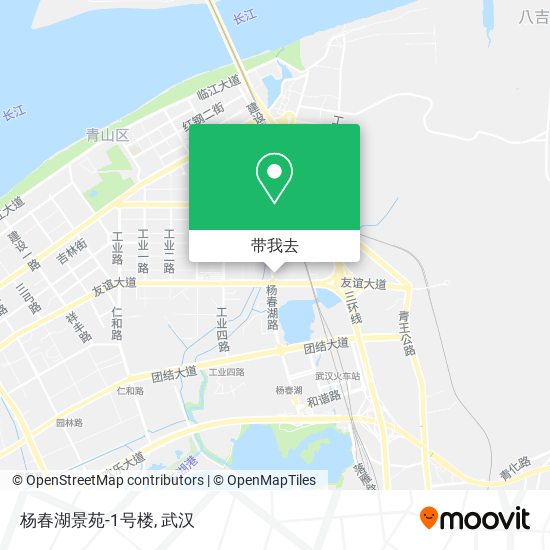 杨春湖景苑-1号楼地图