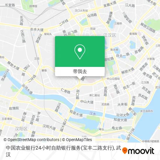 中国农业银行24小时自助银行服务(宝丰二路支行)地图