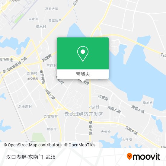 汉口湖畔-东南门地图