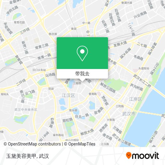 玉黛美容美甲地图