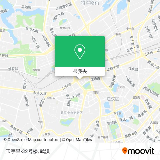 玉宇里-32号楼地图