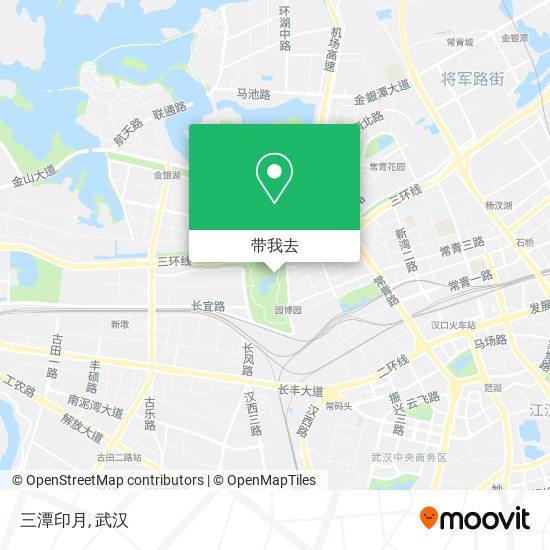 三潭印月地图