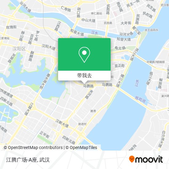江腾广场-A座地图