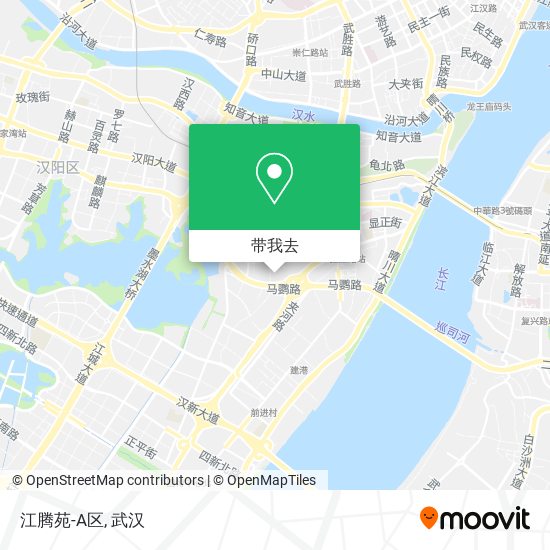 江腾苑-A区地图