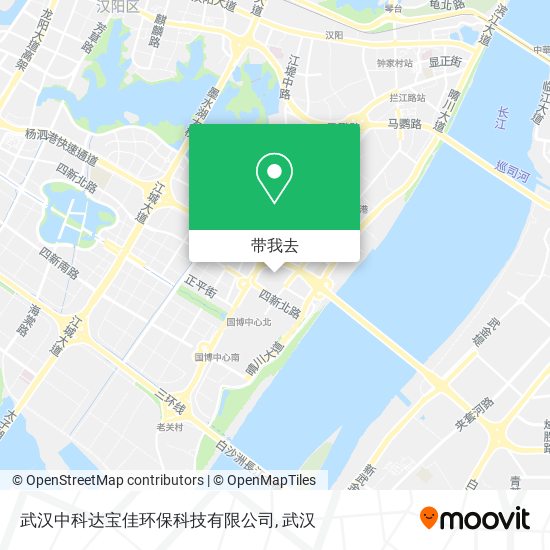 武汉中科达宝佳环保科技有限公司地图
