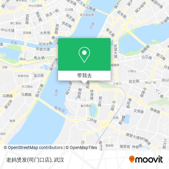 老妈烫发(司门口店)地图