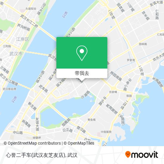 心誉二手车(武汉友芝友店)地图