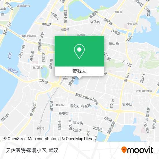 天佑医院-家属小区地图