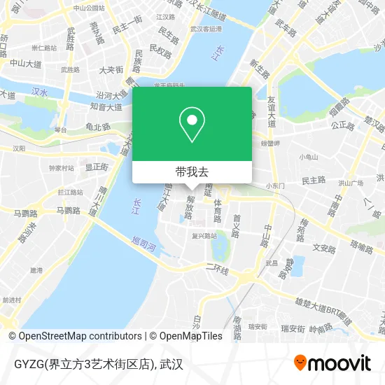 GYZG(界立方3艺术街区店)地图