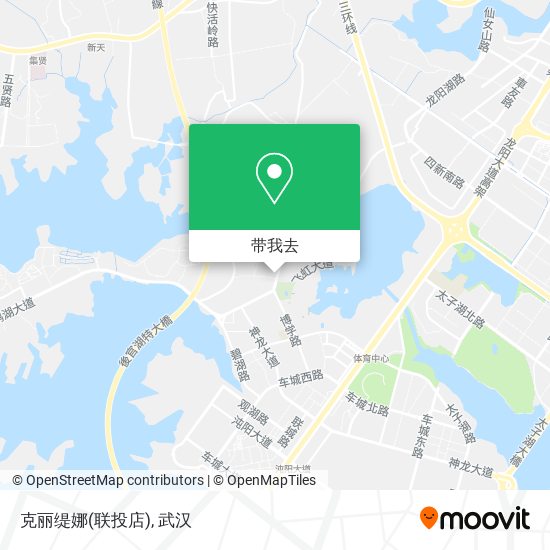 克丽缇娜(联投店)地图