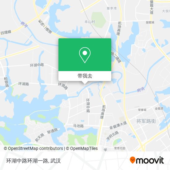 环湖中路环湖一路地图