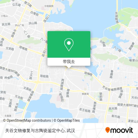 关谷文物修复与古陶瓷鉴定中心地图