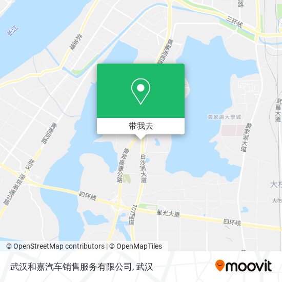 武汉和嘉汽车销售服务有限公司地图