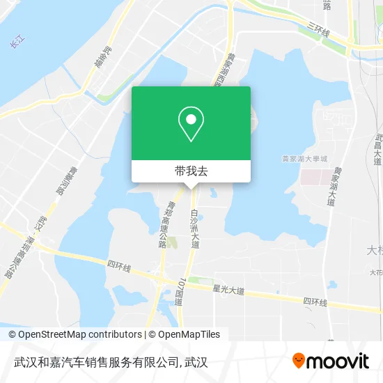 武汉和嘉汽车销售服务有限公司地图